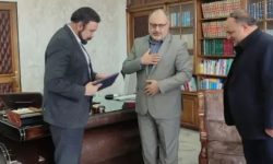تقدیر رئیس کل دادگستری استان کرمانشاه از شهردار و جمعی از مدیران شهرداری