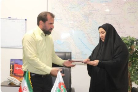 آیین تکریم و معارفه رییس اداره روابط عمومی اداره کل راهداری و حمل و نقل جاده ای استان کرمانشاه