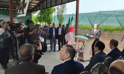 بهره برداری از فاز دوم بزرگترین باغ سایبان کشور در کرمانشاه همزمان با سفر رییس جمهور