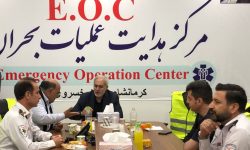 بازدید نماینده مردم کرمانشاه در مجلس شورای اسلامی و معاون سیاسی استانداری از مرکز فوریت‌های پزشکی و خدمات سلامت ثارالله(ع) 