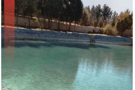 دریاچه «سراب قنبر» لایروبی و پاکسازی شد