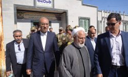بازدید میدانی استاندار کرمانشاه و اعضای کمیسیون امنیت ملی مجلس از نفت‌شهر