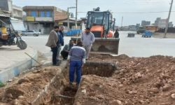 پایداری آب در شهرک جهاد سرپل‌ذهاب تقویت شد
