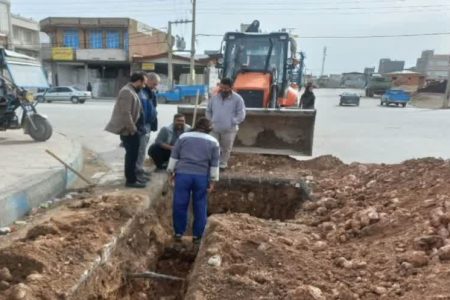 پایداری آب در شهرک جهاد سرپل‌ذهاب تقویت شد