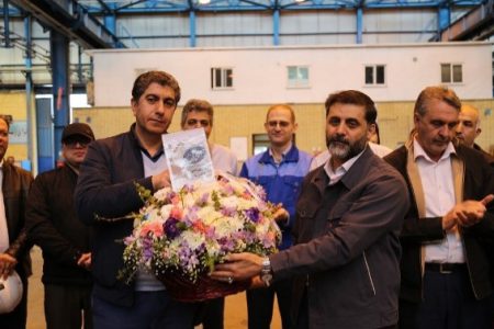 قدردانی از مهندسین و بازوان فنی تولید در پتروشیمی کرمانشاه