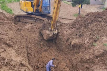 مهار بحران در ثلاث باباجانی/ تغییر مسیر هوشمندانه خط انتقال آب روستای «زیارت تمرخان» برای مقابله با سیلاب