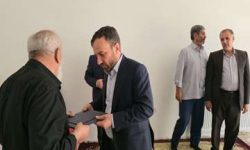 تجلیل مسئولان سازمان آموزش فنی و حرفهای کشور از خانواده شهید جاویدالاثر «ساسان افخمی» در کردستان