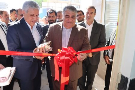 ساختمان اداری اداره گاز ناحیه سرپلذهاب افتتاح شد