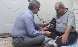 اجرای طرح “درمانی شهید سلامی” در منزل یکی از رزمندگان کرمانشاهی